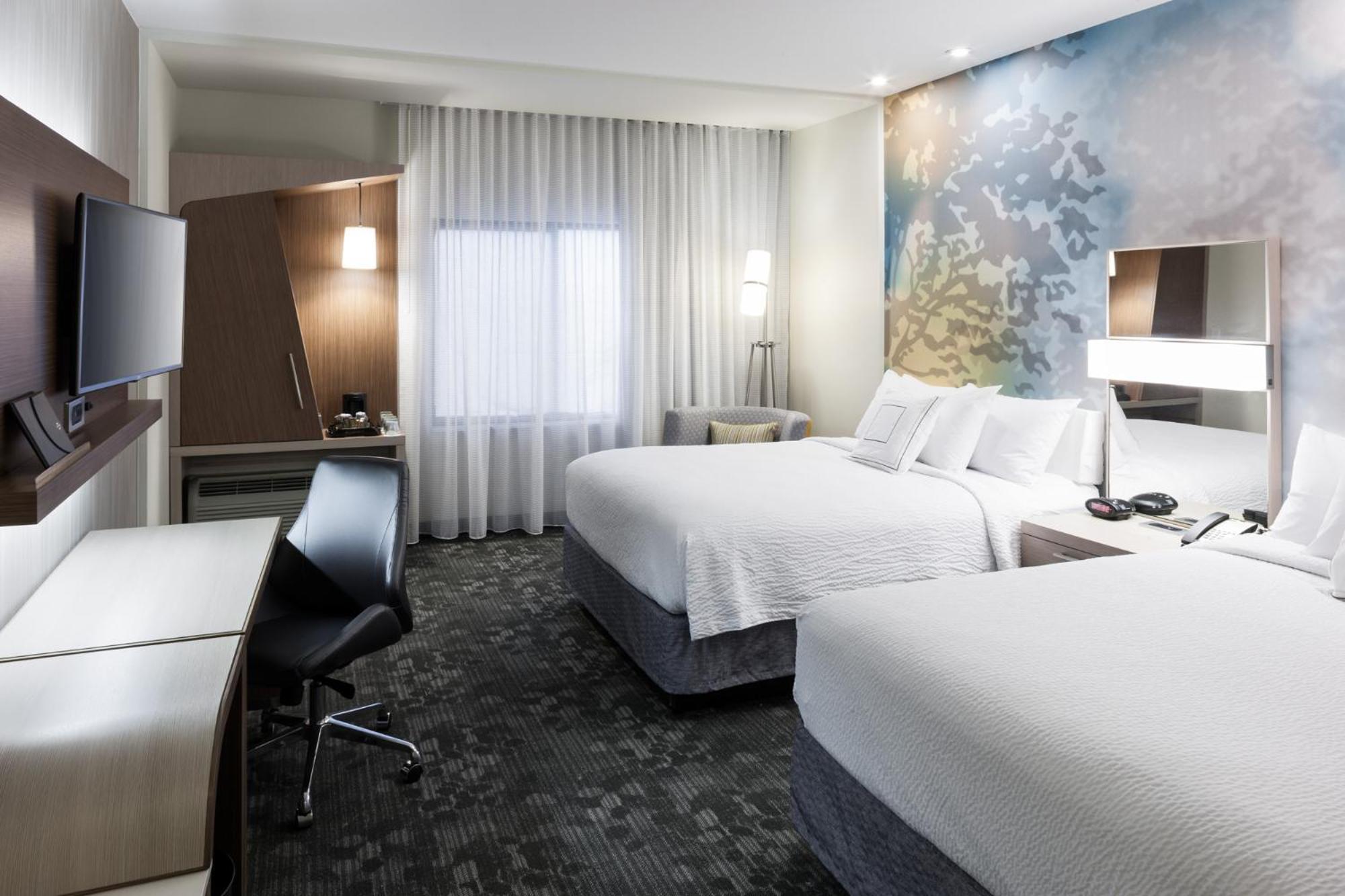 מלון דה וודלנדס Courtyard By Marriott Houston North/Shenandoah מראה חיצוני תמונה