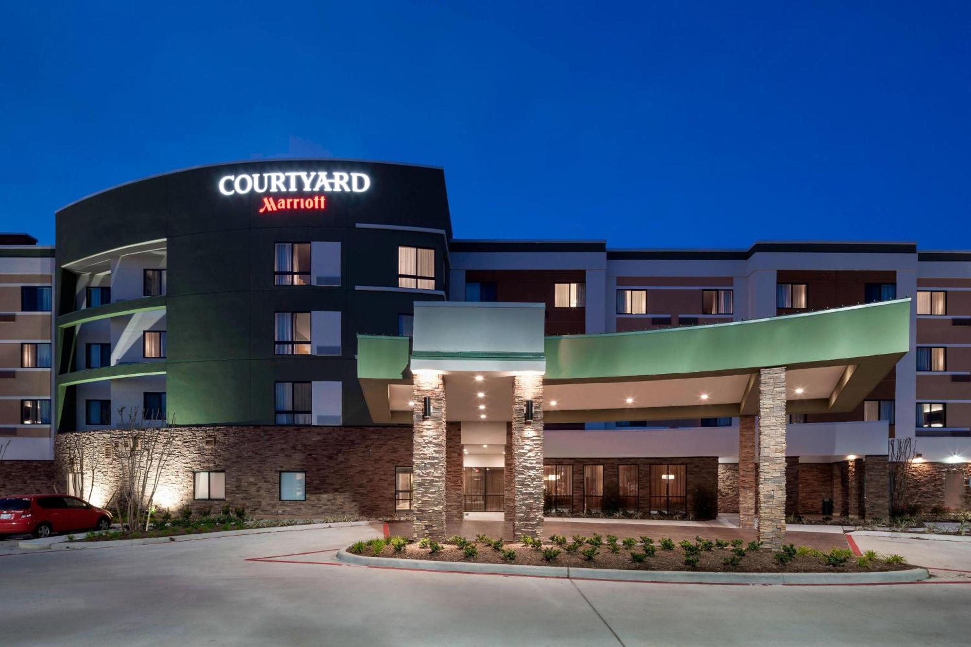 מלון דה וודלנדס Courtyard By Marriott Houston North/Shenandoah מראה חיצוני תמונה